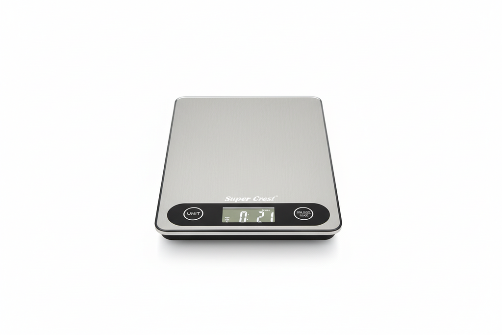 "Super Crest" Digital Kitchen Scale