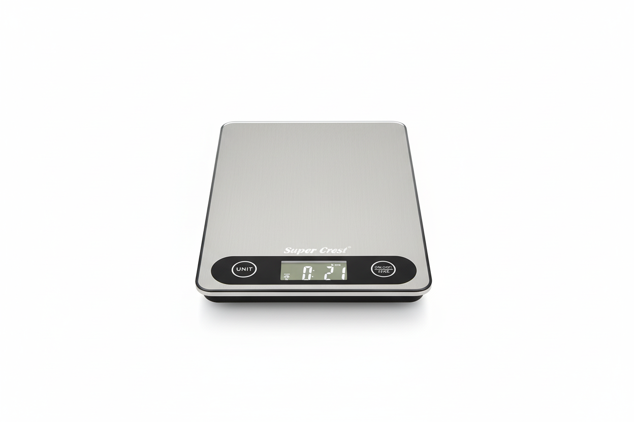 "Super Crest" Digital Kitchen Scale