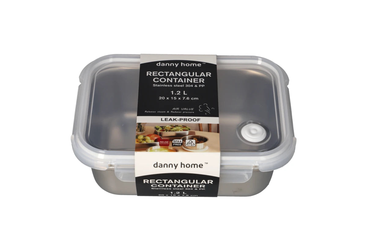 Stainless Steel Lunch Box 1200ml