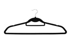 Black Velvet Clothes Hanger 10pcs