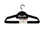 Black Velvet Clothes Hanger 10pcs
