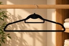 Black Velvet Clothes Hanger 10pcs