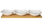 Dessert Bowls & Tray Set 4pcs