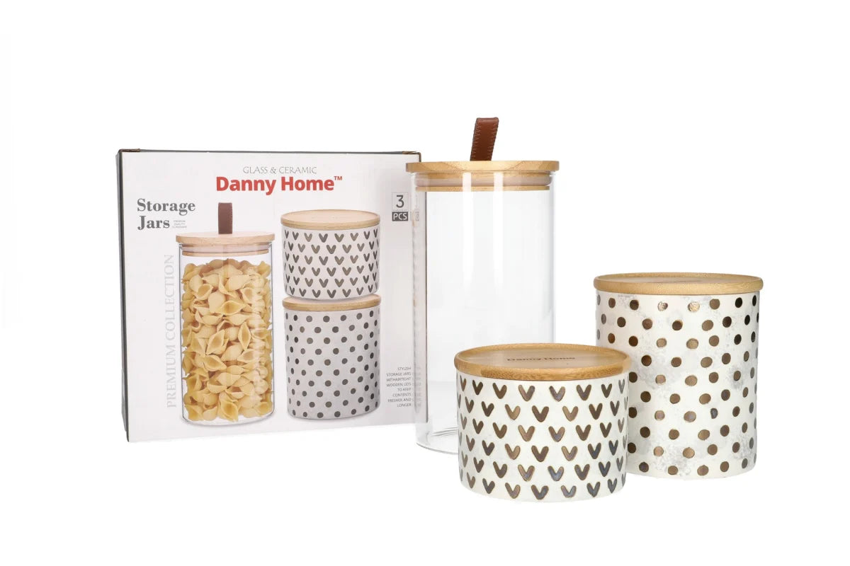 Storage Canister Set 3pcs
