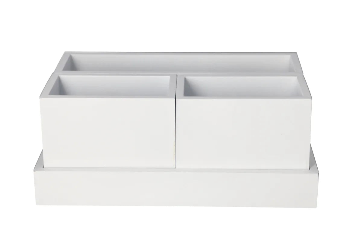 Detachable Cosmetics Organizer Set 4pcs