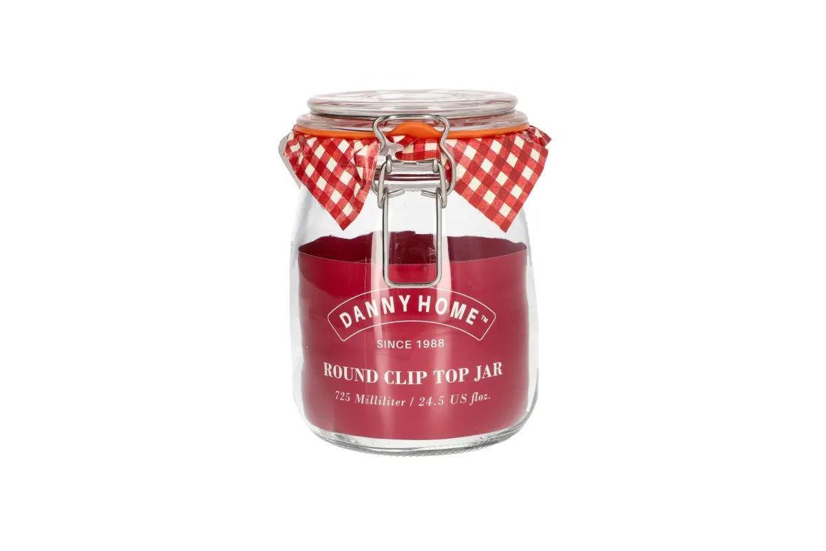 Mason Clip Lid Jar