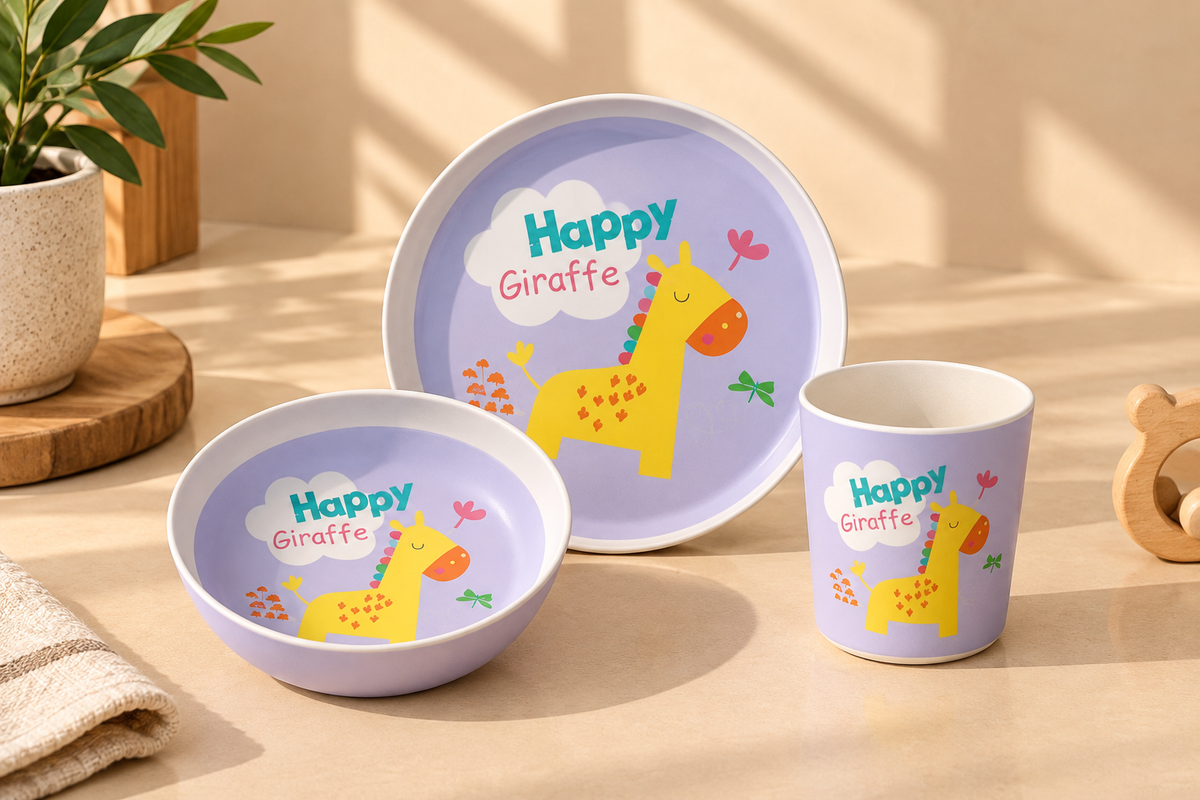 Bamboo Kiddies Tableware