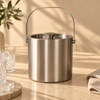 Double Wall Ice Bucket With Lid 3L