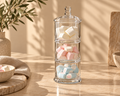 3 Layer Glass Sweet Jar