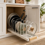 Pull Out Pot & Pan Rack Organizer