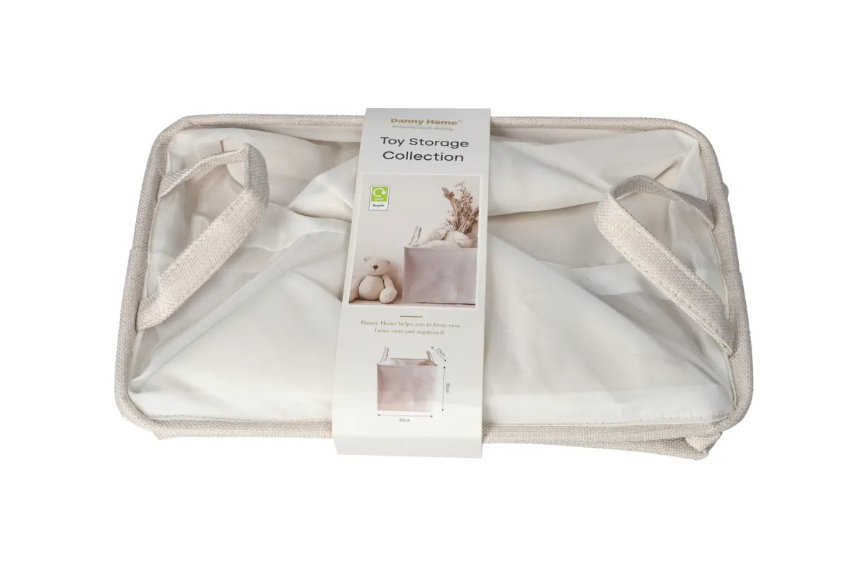 Linen Foldable Storage Bin