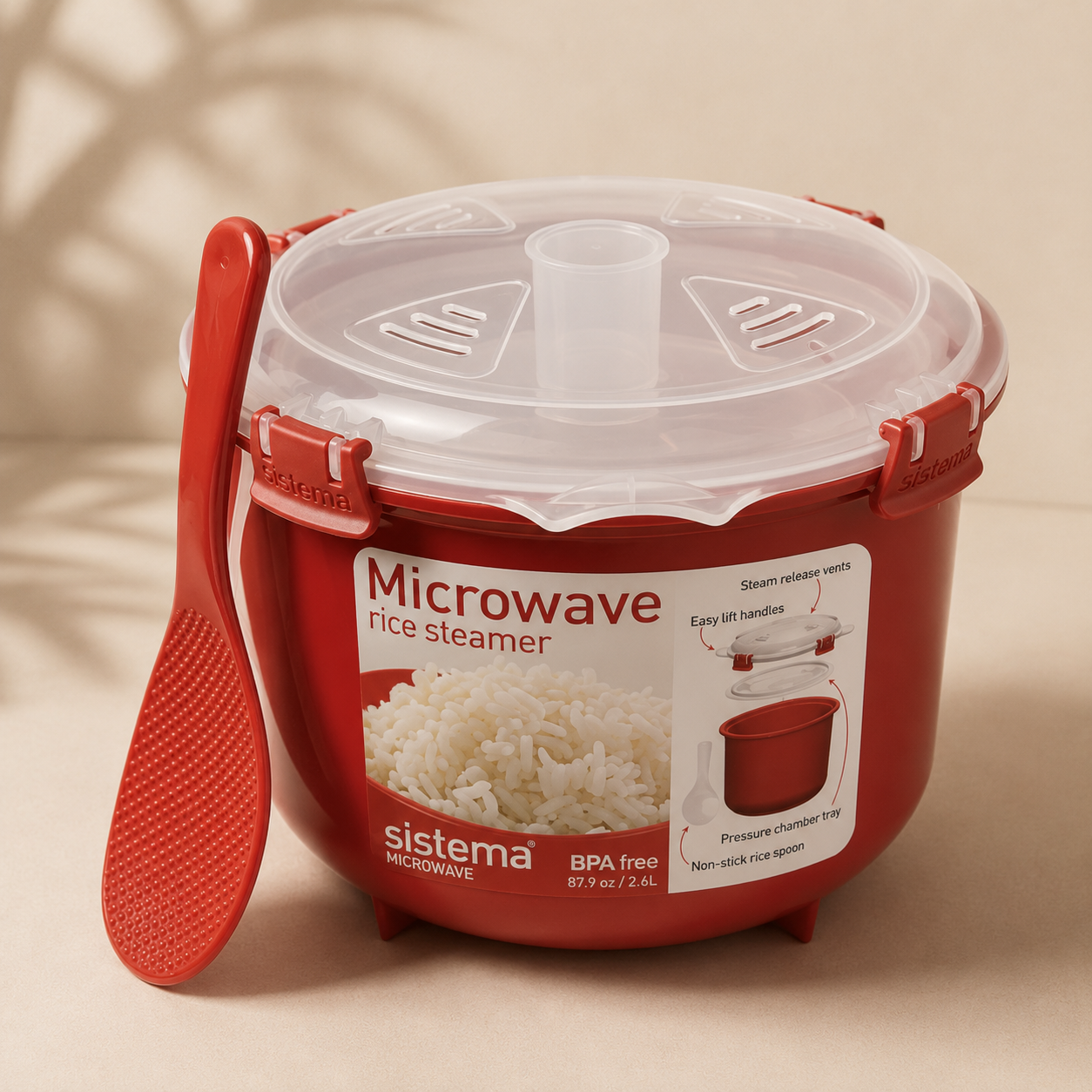 “Sistema”Microwave Rice Steamer