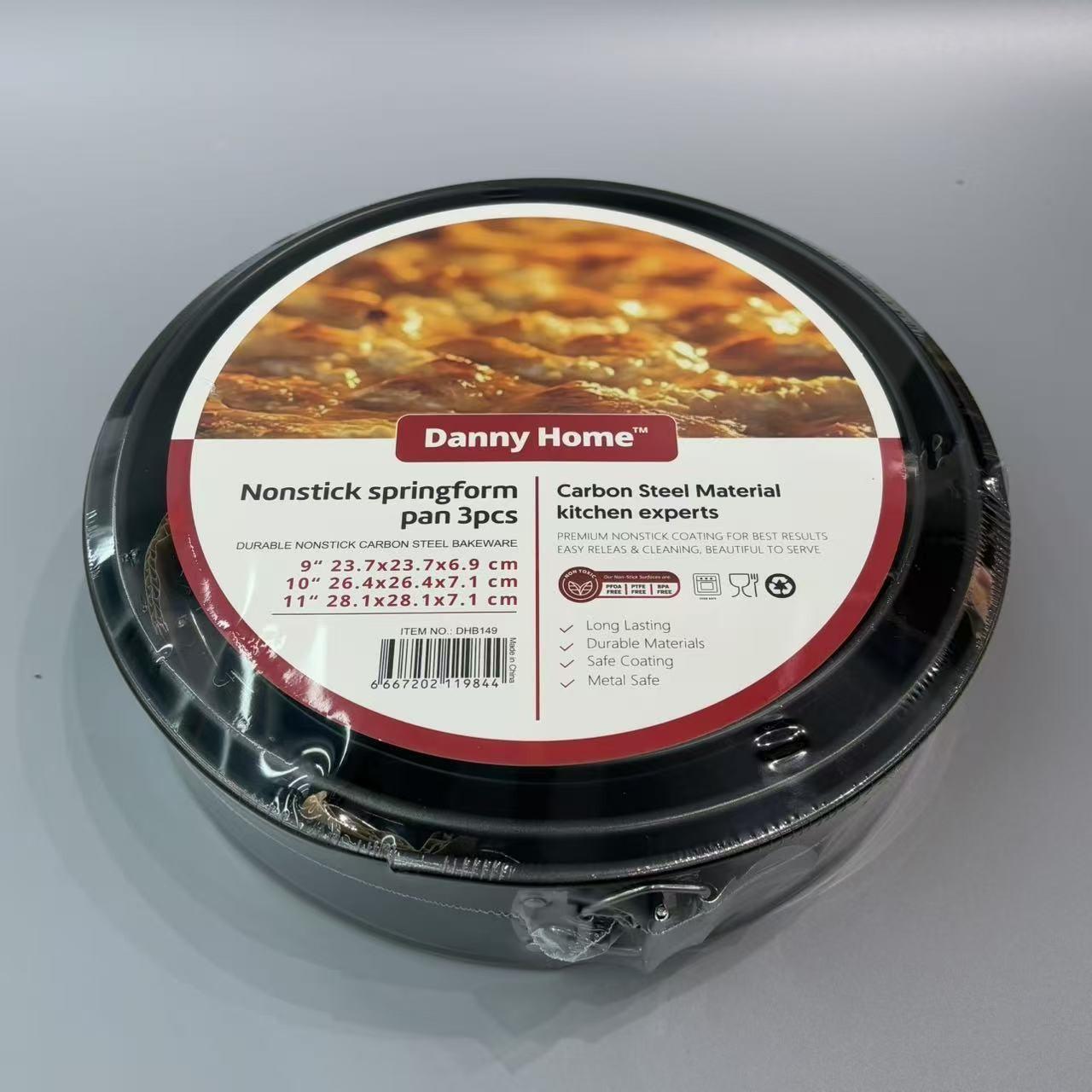 Nonstick Springform Pan 3 pcs