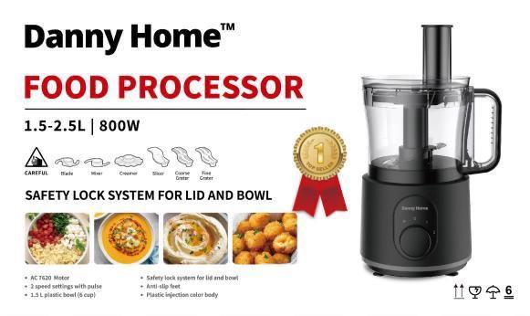 Food Processor 1.5-2.5 L