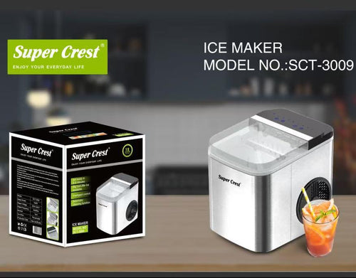 "Super Crest" Ice Maker