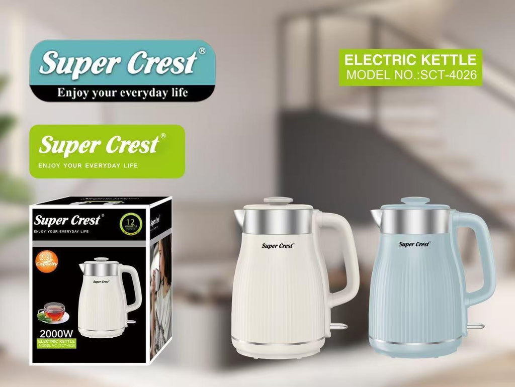 "Super Crest" Electric Kettle