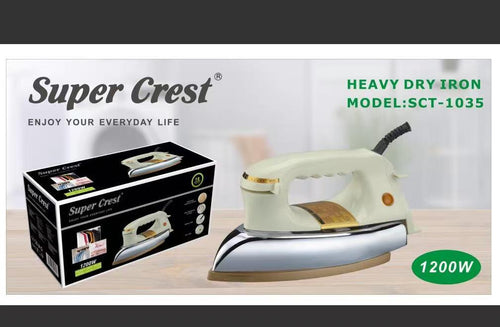 "Super Crest" Heavy Dry Iron