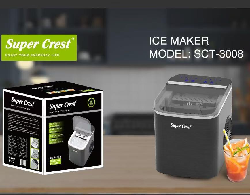 "Super Crest" Ice Maker