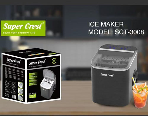 "Super Crest" Ice Maker