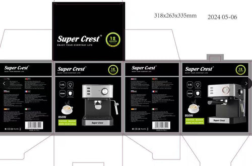 "Super Crest"  Coffee Maker