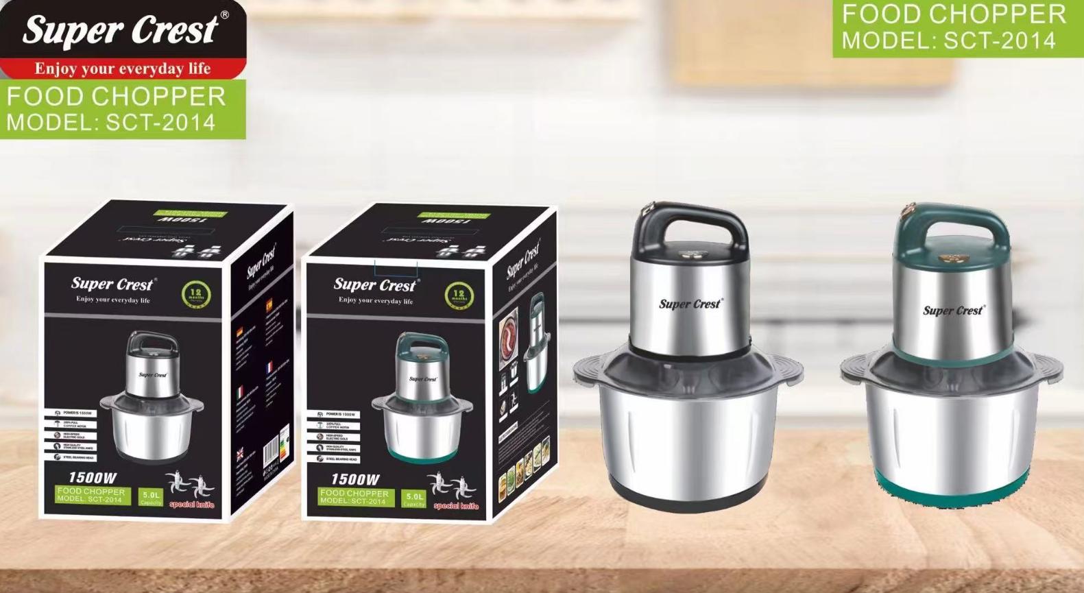 "Super Crest" Food Chopper