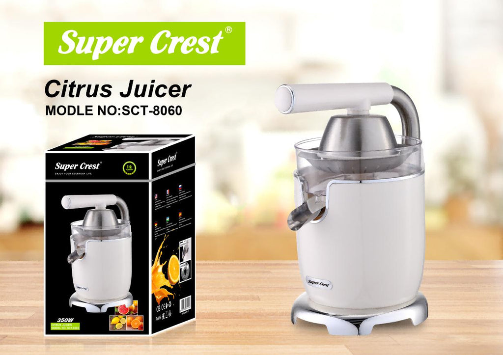 "Super Crest" Citrus Juicer