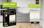"Super Crest" Digital Kitchen Scale