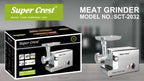 "Super Crest" Meat Grinder 3000W
