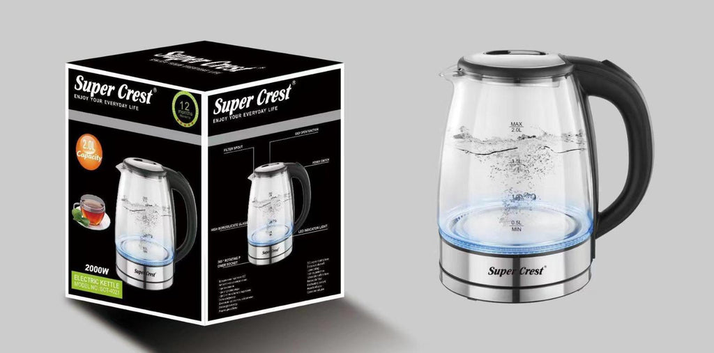 "Super Crest" Electric Kettle