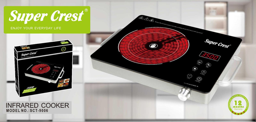 "Super Crest" Infrared Cooker
