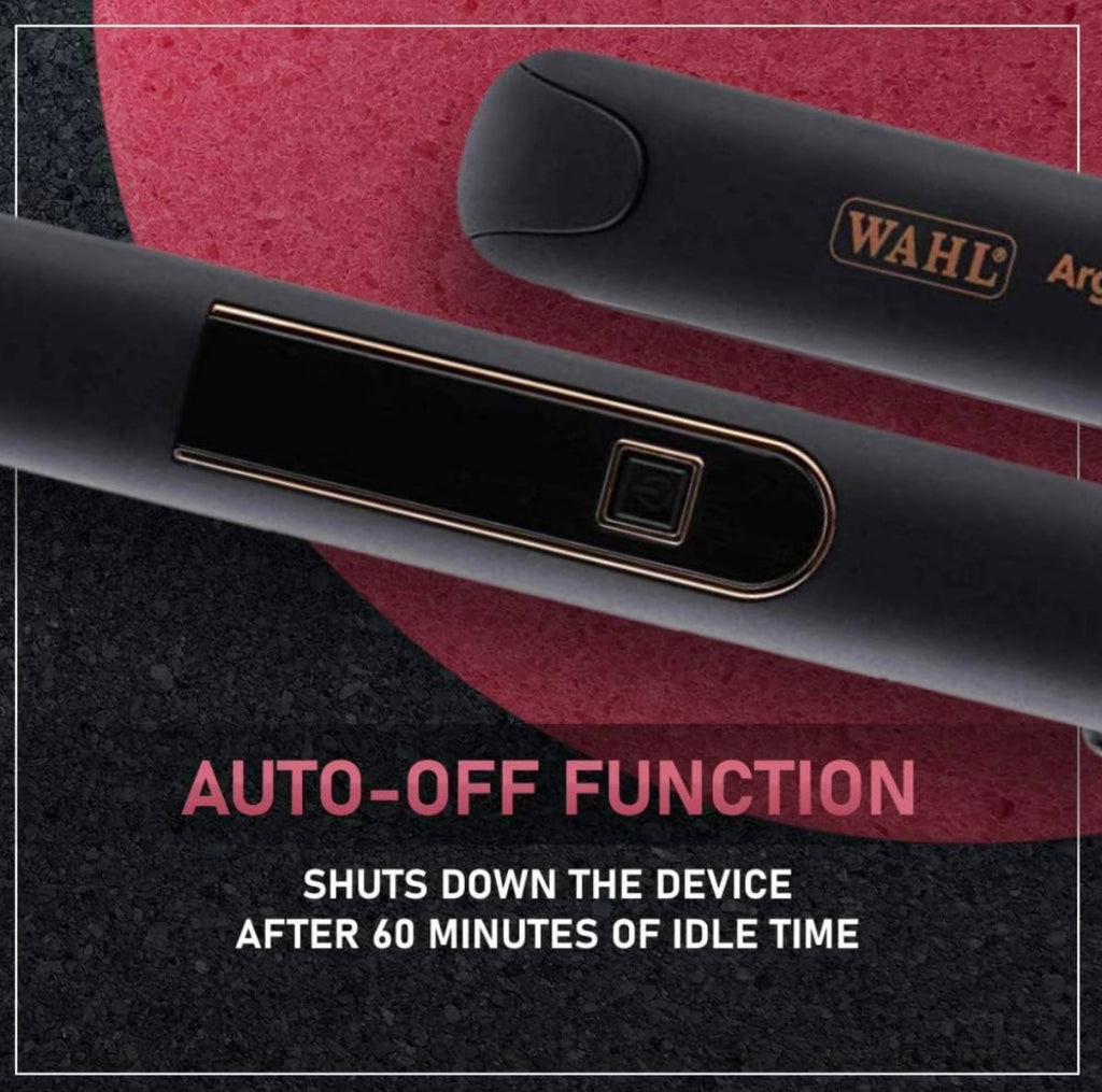 "Wahl" Pro Shine Argan Care Hair Straightener & Curler