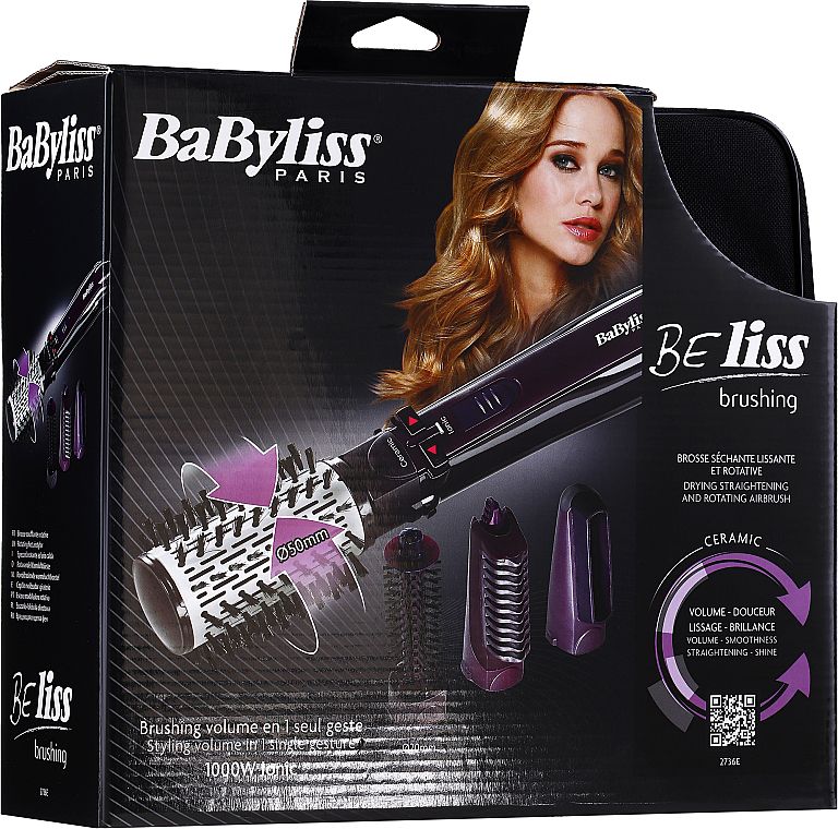"BaByliss" Hair Styler Rotating Brush