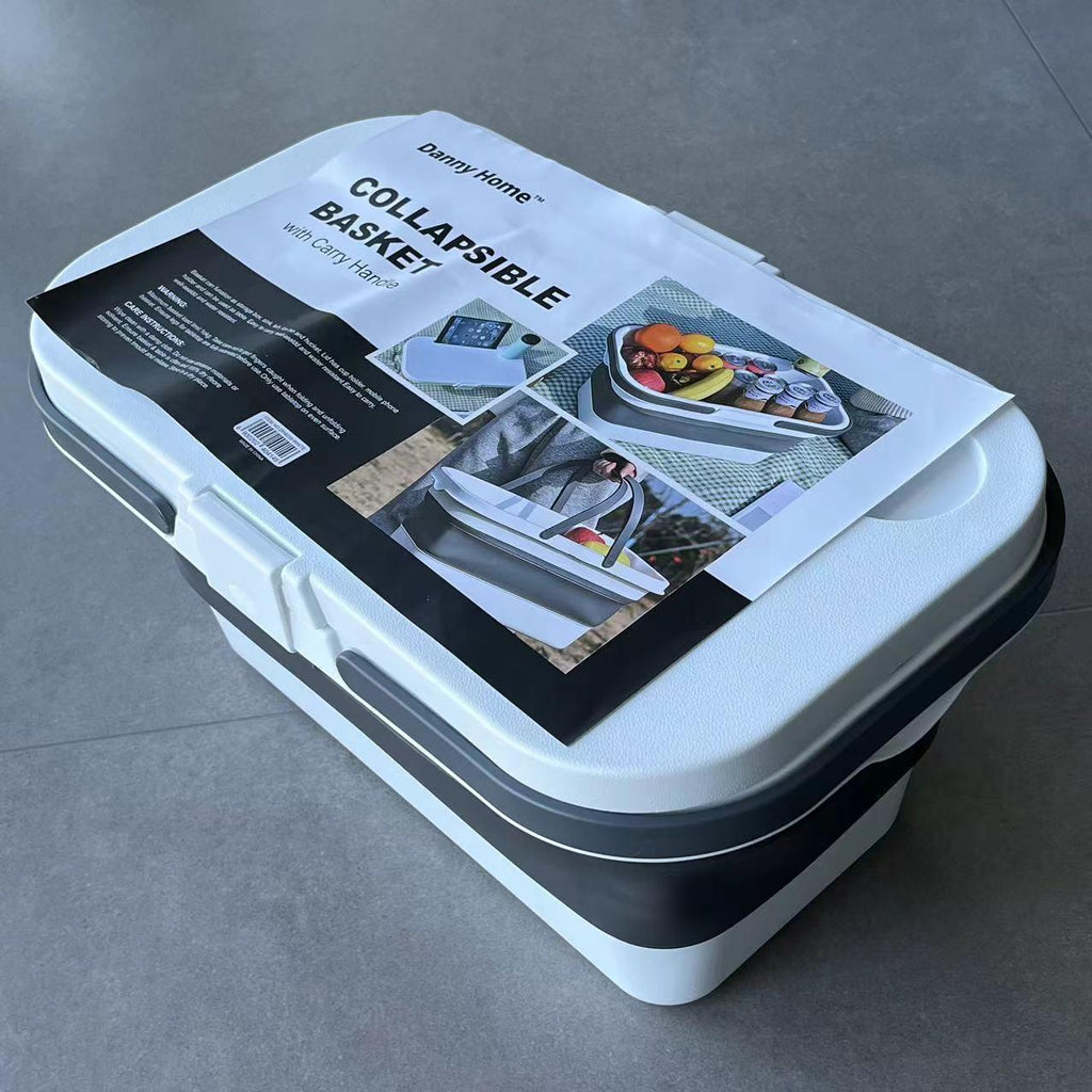 Collapsible Basket With Handle