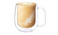 Double Walled Glass Mug With Handle 250ml
