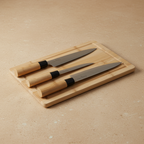 Bamboo Board Knives