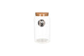 Storage Glass Jar With Wooden Lid 1000 ml