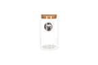 Storage Glass Jar With Wooden Lid 1000 ml