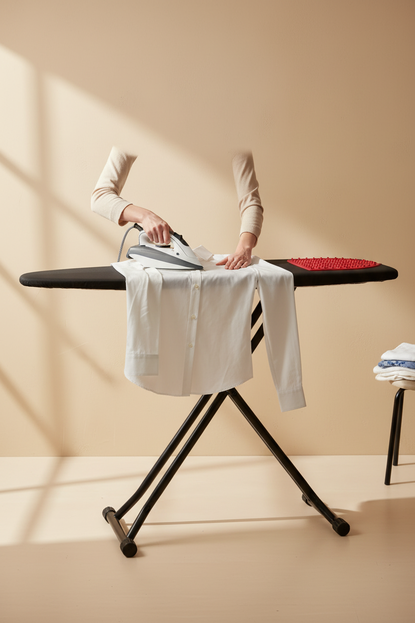 Danny Home Dark Ironing Board – Lifestyle Action Shot