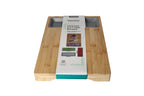 Bamboo Cutting Board With Trays 5pcs