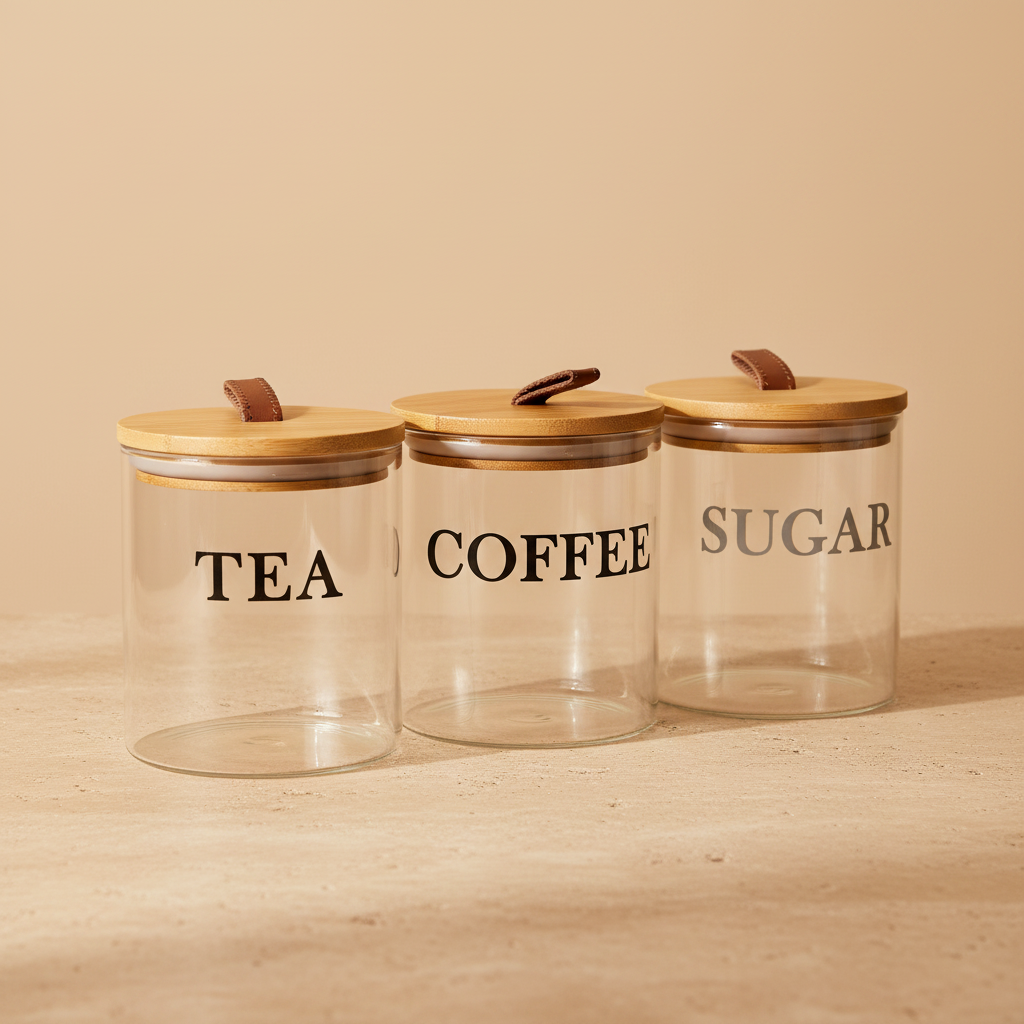 Glass Canisters