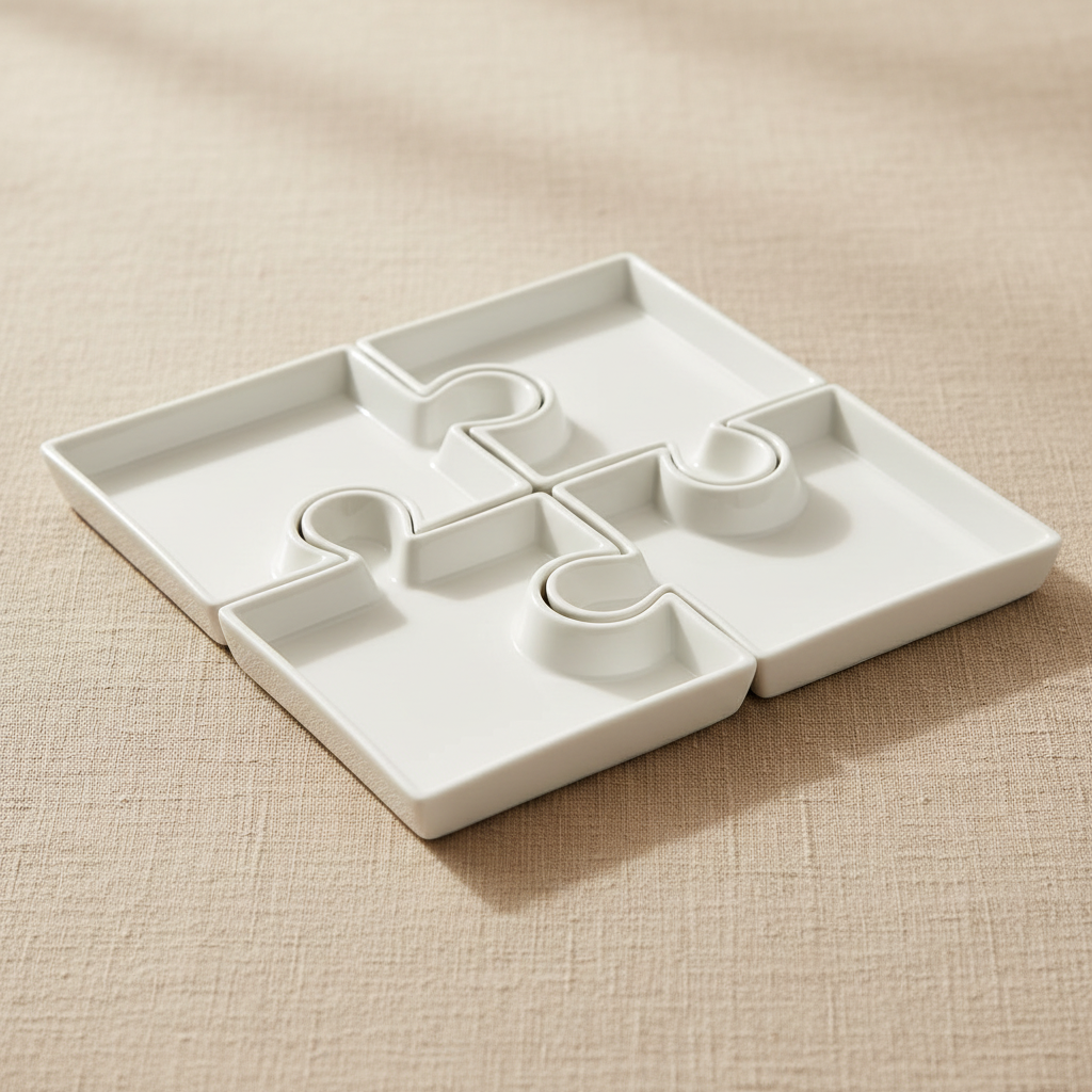 Puzzle Serving Tray