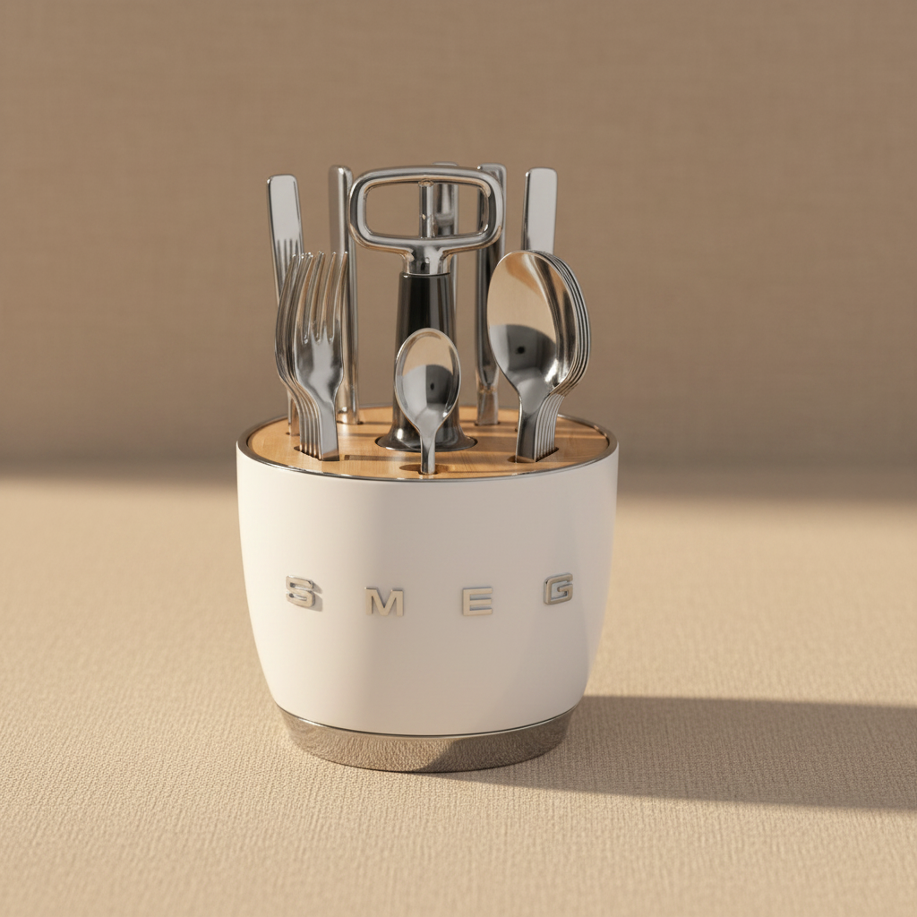 Smeg Cutlery White