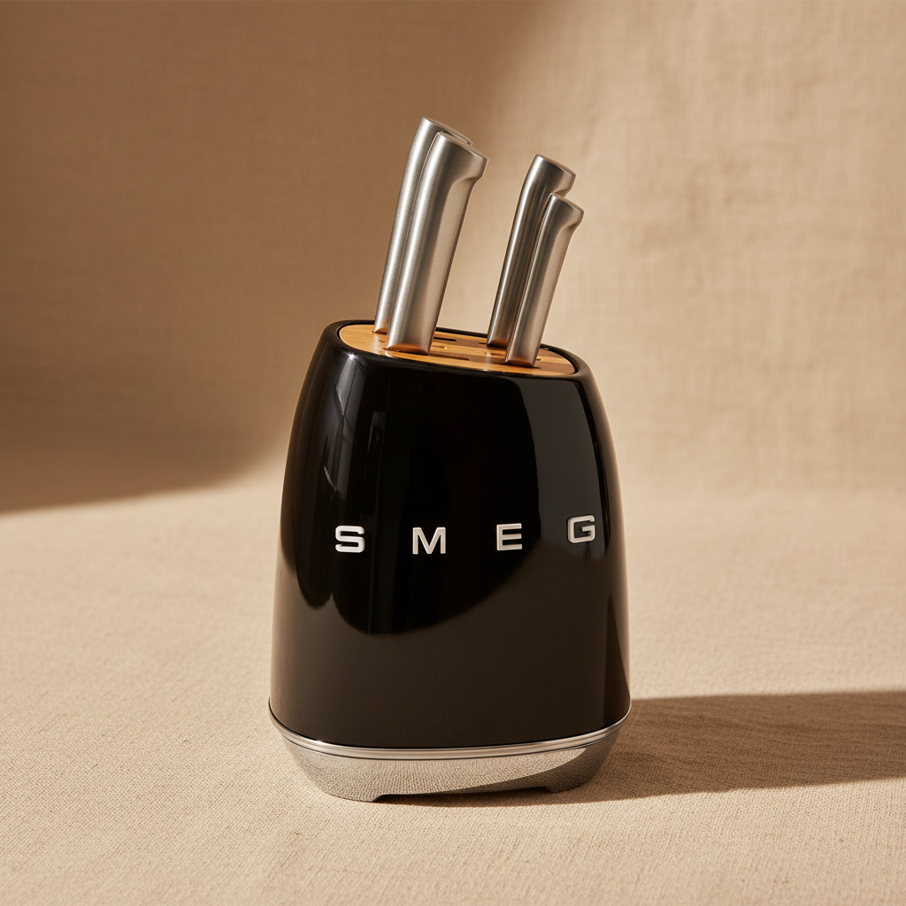Smeg Knife Black