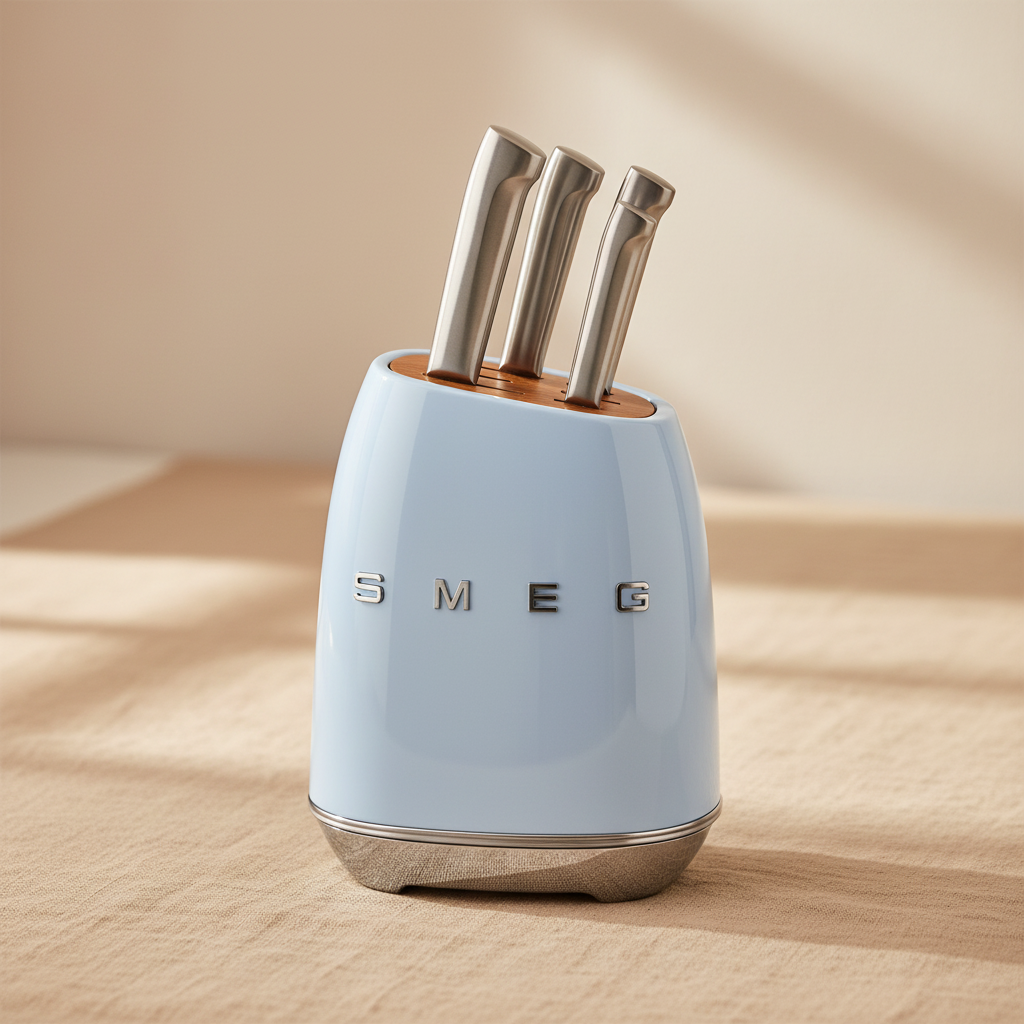 Smeg Knife Blue